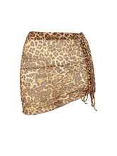 Załaduj obraz do przeglądarki galerii, Product Front: Rio De Sol Jupe De Page Yaguara Mini Skirt Ruched