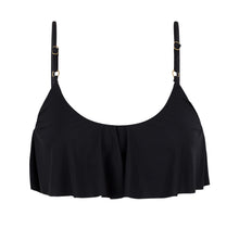 Załaduj obraz do przeglądarki galerii, Product Front: Rio De Sol Haut Top Leopardo Black Babado