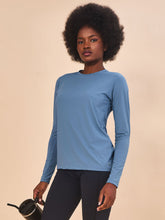 Załaduj obraz do przeglądarki galerii, Image 02: Uv Line T-Shirt Longsleeve Uvpro Indigo Upf50+
