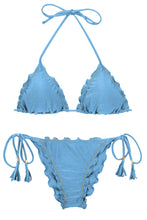 Załaduj obraz do przeglądarki galerii, Product Front: Rio De Sol Ensemble Set Shimmer-Baltic-Sea Frufru