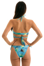 Załaduj obraz do przeglądarki galerii, Model Back: Rio De Sol Bas Bottom Flower Geometric Transp Comfort