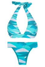 Załaduj obraz do przeglądarki galerii, Product Front: Rio De Sol Ensemble Set Mayaguana Halter-Cos Rio-Cos