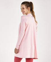 Załaduj obraz do przeglądarki galerii, Model Back: Alto Giro Fitness Haut Cardigan Rib Santorini Rosa Respire