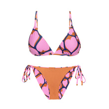 Załaduj obraz do przeglądarki galerii, Product Back: Rio De Sol Ensemble Set Amore-Pink Tri-Fixo Ibiza-Comfy