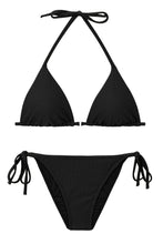 Załaduj obraz do przeglądarki galerii, Product Front: Rio De Sol Ensemble Set Bora-Black Tri-Inv Lacinho