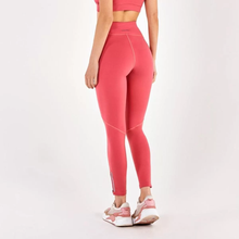 Załaduj obraz do przeglądarki galerii, Model Back: Alto Giro Fitness Bas Legging Supplex Ziper Barra Coral