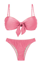Załaduj obraz do przeglądarki galerii, Product Front: Rio De Sol Ensemble Set Shimmer-Confetti Bandeau-Knot Essential