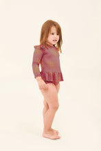 Załaduj obraz do przeglądarki galerii, Image 02: Uv Line Maillot De Bain Bébé Baby Shine Malva Up50+