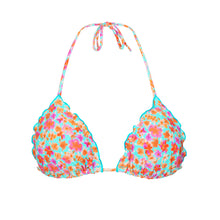 Załaduj obraz do przeglądarki galerii, Product Front: Rio De Sol Haut Top Ditsy-Sky Frufru