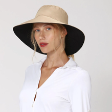 Załaduj obraz do przeglądarki galerii, Image 02: Uv Line Chapeau Souple/Capeline San Diego Kaki/Preto