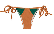 Załaduj obraz do przeglądarki galerii, Product Front: Rio De Sol Bas Calcinha Copper Green