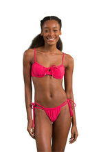 Załaduj obraz do przeglądarki galerii, Model Front: Rio De Sol Bas Bottom Dots-Virtual-Pink Pipa