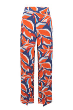 Załaduj obraz do przeglądarki galerii, Product Front: Rio De Sol Pantalon De Plage Leaves Wide Pants