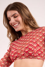 Załaduj obraz do przeglądarki galerii, Image 07: Rio De Sol Haut De Plage Floral-Scales Top Harper