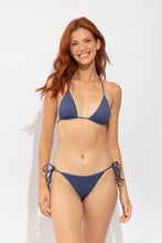 Załaduj obraz do przeglądarki galerii, Model Front: Rio De Sol Bas Bottom Carmel-Blue Cheeky-Micro