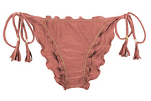 Załaduj obraz do przeglądarki galerii, Product Front: Rio De Sol Bas Bottom Shimmer-Copper Frufru-Comfy
