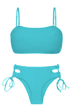 Załaduj obraz do przeglądarki galerii, Product Front: Rio De Sol Ensemble Set Breeze Bandeau-Reto Madrid
