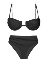 Załaduj obraz do przeglądarki galerii, Product Front: Rio De Sol Ensemble Set Malibu-Black Zaya Amy