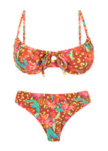 Załaduj obraz do przeglądarki galerii, Product Front: Rio De Sol Ensemble Set Tropics Balconet-Tie Ciao