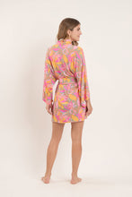 Załaduj obraz do przeglądarki galerii, Model Back: Rio De Sol Robe De Plage Lyla Kimono