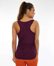 Załaduj obraz do przeglądarki galerii, Model Back: Alto Giro Fitness Haut Regata Skin Fit Inspiracional Roxo Potent