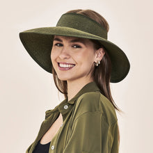 Załaduj obraz do przeglądarki galerii, Image 02: Uv Line Visière Visor Siena Imp Fem Militar Green Upf50+