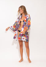Załaduj obraz do przeglądarki galerii, Image 05: Rio De Sol Robe De Plage Garden-Flower Kimono