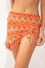 Załaduj obraz do przeglądarki galerii, Gallery: Rio De Sol Jupe De Page Maracai Mini Skirt Ruched