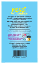Załaduj obraz do przeglądarki galerii, Product Back: Tevi Insect Repellent Monoi Anti Moustique/ Citronnelle 120Ml