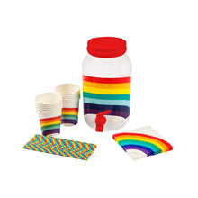 Załaduj obraz do przeglądarki galerii, Product Front: Sunnylife Fête Drink Party Kit Rainbow