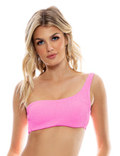Załaduj obraz do przeglądarki galerii, Model Front: Luli Fama Haut Top Lace Pura Curosidad Miami Vice Pink