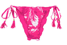 Załaduj obraz do przeglądarki galerii, Product Front: Rio De Sol Bas Bottom Pink-Palms Frufru
