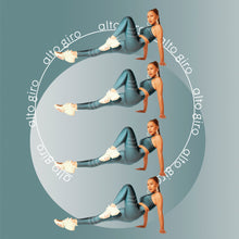 Załaduj obraz do przeglądarki galerii, Image 07: Alto Giro Fitness Bas Legging Atlanta Fitas Refletivas Verde Strong