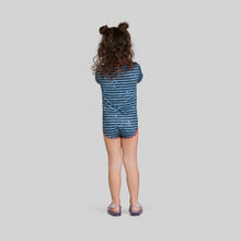 Załaduj obraz do przeglądarki galerii, Model Back: Uv Line Maillot De Bain Bébé Macaquinho Baby Listras Upf50+