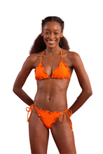 Załaduj obraz do przeglądarki galerii, Model Front: Rio De Sol Ensemble Set Dots-Orange Frufru