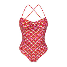 Załaduj obraz do przeglądarki galerii, Product Front: Rio De Sol Une Pièce Floral-Scales Julia