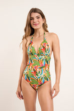 Załaduj obraz do przeglądarki galerii, Model Front: Rio De Sol Une Pièce Tropical Mel-Op