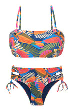 Załaduj obraz do przeglądarki galerii, Product Front: Rio De Sol Ensemble Set Jungle Bandeau-Reto Madrid