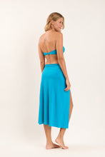 Załaduj obraz do przeglądarki galerii, Model Back: Rio De Sol Jupe De Page Fluity-Navega Long Skirt Knot
