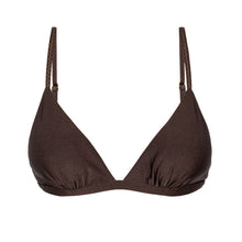 Załaduj obraz do przeglądarki galerii, Product Front: Rio De Sol Haut Top Shimmer-Coffee Tri-Fixo