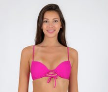 Załaduj obraz do przeglądarki galerii, Gallery: Rio De Sol Haut Top Cotele-Amaranto Balconet-Pushup