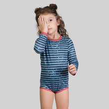 Załaduj obraz do przeglądarki galerii, Image 07: Uv Line Maillot De Bain Bébé Macaquinho Baby Listras Upf50+