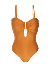 Załaduj obraz do przeglądarki galerii, Product Front: Rio De Sol Une Pièce Shimmer-Nocciola Sara-Op