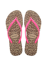 Załaduj obraz do przeglądarki galerii, Image 04: Havaianas Tongs Havaianas Slim Animals Sandgrey/Pink