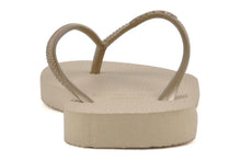 Załaduj obraz do przeglądarki galerii, Product Back: Havaianas Tongs Slim Sand Grey/Light Golden