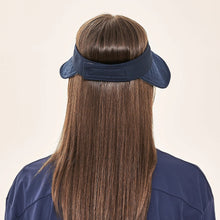 Załaduj obraz do przeglądarki galerii, Model Back: Uv Line Visière Visor Bali Fem Navy Light Blue Upf50+