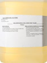 Załaduj obraz do przeglądarki galerii, Product Back: Vahine Shower Gels Vahine Body And Hair Shower Gel Tiare 5 L