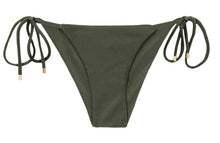 Załaduj obraz do przeglądarki galerii, Product Front: Rio De Sol Bas Bottom Shimmer-Croco Cheeky-Tie