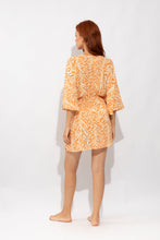 Załaduj obraz do przeglądarki galerii, Model Back: Rio De Sol Robe De Plage Sahari Kaftan Bel