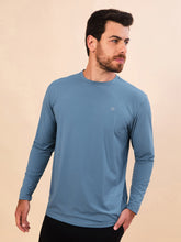 Załaduj obraz do przeglądarki galerii, Image 03: Uv Line T-Shirt Longsleeve Uvpro Masc Indigo Upf50+